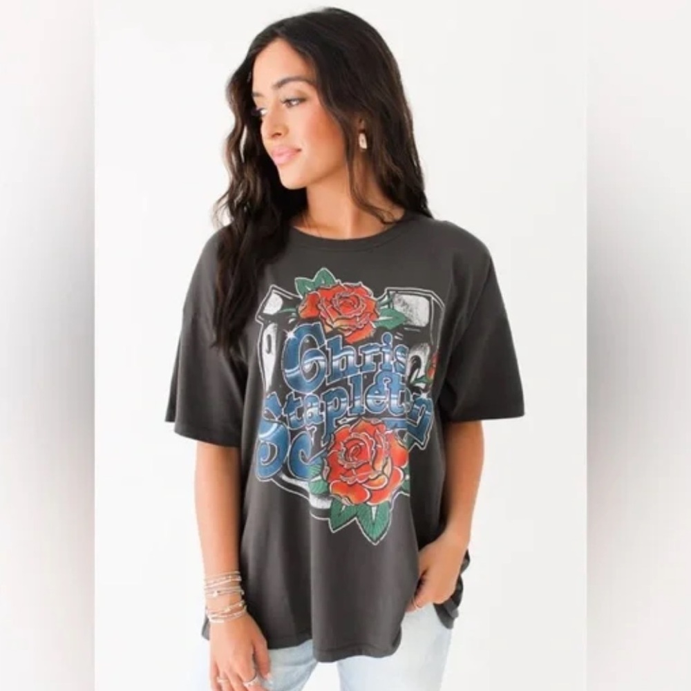 NWOT Daydreamer Chris Stapleton Horseshoe Tee - Picture 5 of 9